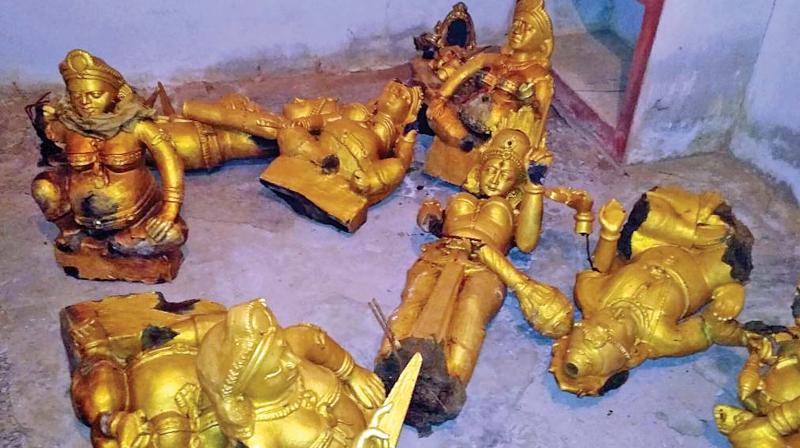 The recovered idols. (Photo: DC)