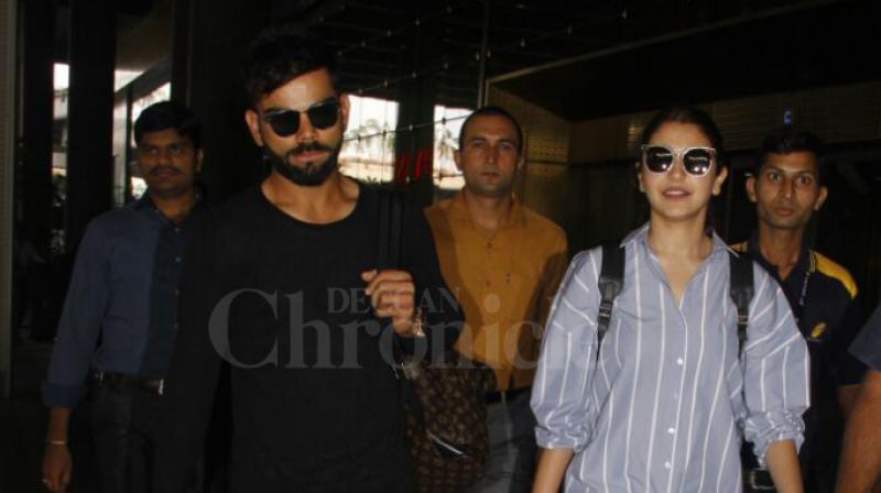 Spotted: Virat and Anushka return from their Goan holiday
