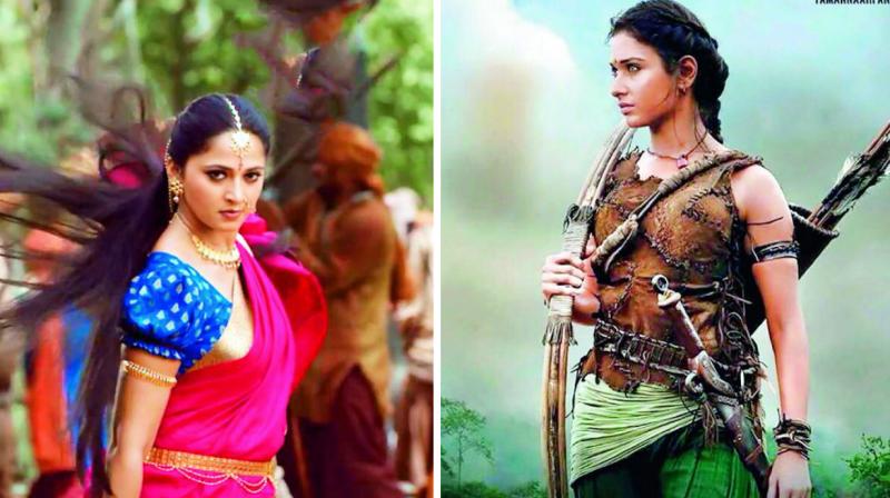style on point: Hyderabad-based Prashanthi designed and styled the above costumes for Baahubali  The Beginning and its sequel