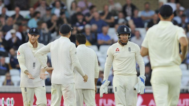England were bowled out for 189 in the second innings. (Photo: AP)