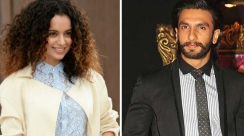 Kangana and Ranveer are yet to do a film together.