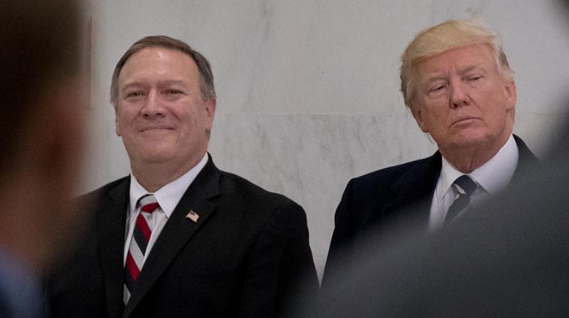 CIA Director Mike Pompeo, who has been nominated by President Donald Trump to be his next Secretary of State, is seen as an advocate of a tough policy on Pakistan. (Photo: AP)