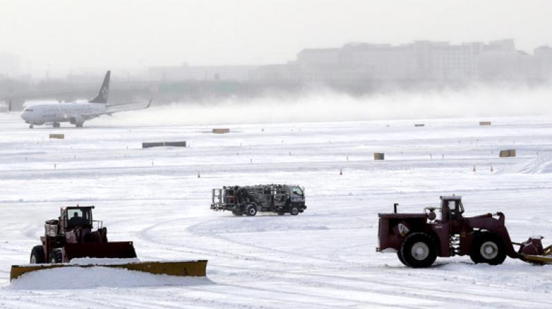 Planes collide at JFK as eastern United States freezes