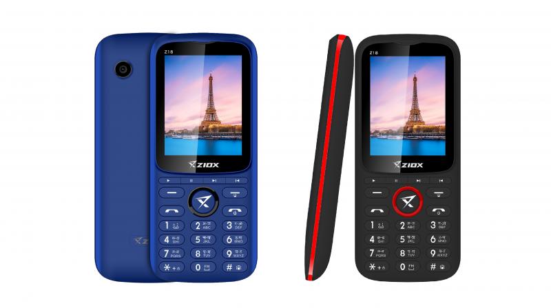 The Z18 comes in Blue and Red colour options and is available with all retail stores across India.