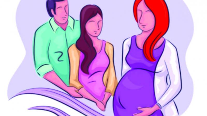 Clinical practice in India shows that surrogacy in registered clinics accounts for only 5 per cent of the cases.
