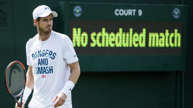 Andy Murray has been sidelined since July when he was beaten by Sam Querrey in the Wimbledon quarter-finals. (Photo: AFP)