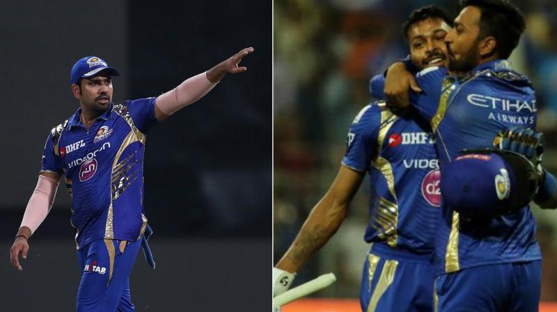 Rohit Sharma, Hardik and Krunal Pandya have been consistent performers for the Mumbai Indians side. (Photo: BCCI)