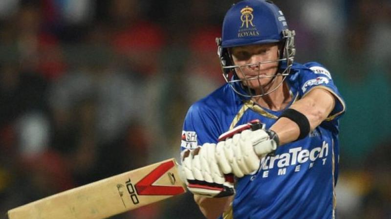 In 69 IPL matches, Steve Smith has scored 1703 runs at an average of 37.02 with one century and five half-centuries. (Photo:PTI)