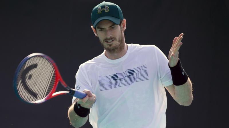 Andy Murray has been told to expect a 14-week recovery period and he is targeting a return to the court by June. (Photo:AFP)