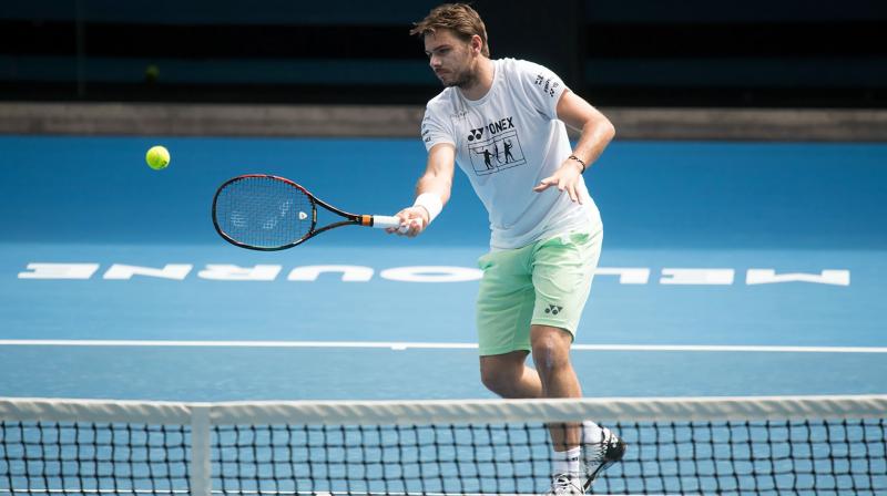Wawrinka is in Melbourne without his long-time coach Magnus Norman after their split late last year. (Photo: AP)