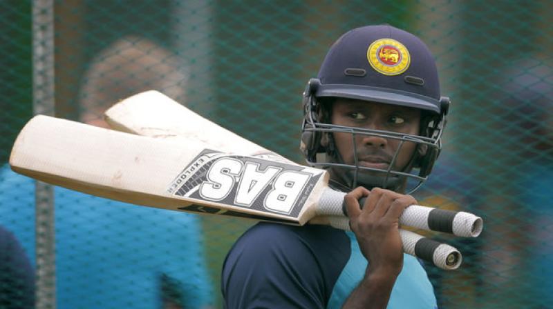 Angelo Mathews said he took a few days to decide before accepting the captaincy of Sri Lankas one-day and Twenty20 teams. (Photo: AP)