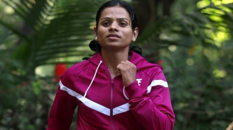 Dutee Chand, who won a bronze each in the 100m and the 4x100m events at the Asian Championship last year, will carry Indias hopes. (Photo: AP)