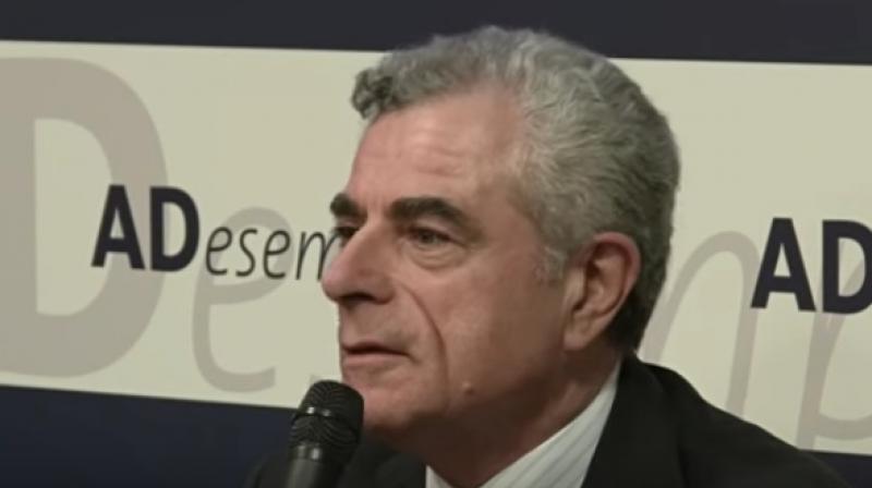 Moretti, one of Italys most prominent industrialists and the current boss of defence and engineering giant Leonardo, was sentenced to seven years in prison. (Photo: Videograb)