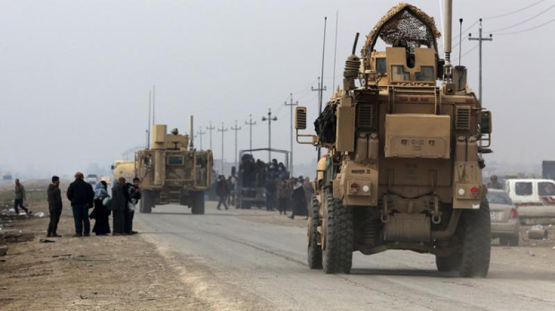 US armoured vehicles in Iraq. (Photo: Representational Image/AP)