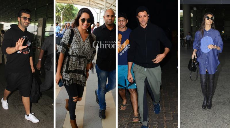 Shraddha, Hrithik, Arjun, Sonam, others look stylish as they step out