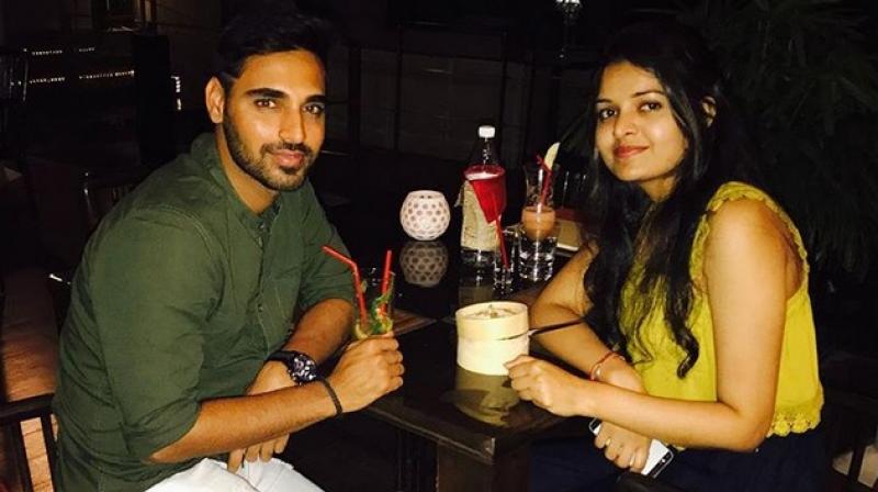 Bhuvneshwar, who took eight wickets in the match, is scheduled to be married to his fianc© Nupur Nagar on November 23. (Photo: Instagram)