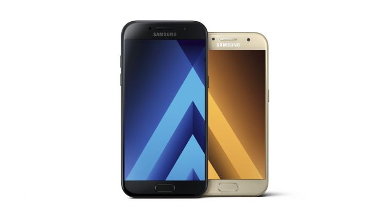 The Galaxy A is available in four colors including Black Sky, Gold Sand, Blue Mist and Peach Cloud. Samsung has also upgraded the camera module for the A series.