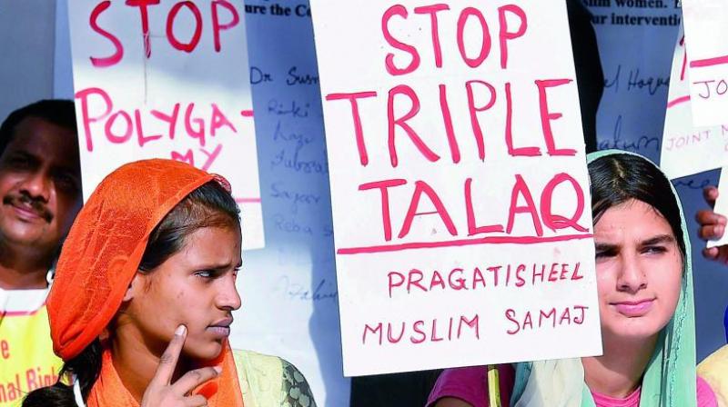 Petitioners have questioned the validity of triple talaq and had argued that it infringed with Muslim womens fundamental right to equality. (Photo: PTI | File)