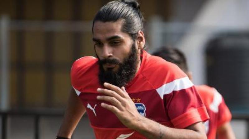 Sandhesh Jhingan, who made his international debut three years ago, got the captains armband for the upcoming the Tri-nation tournament involving Mauritius and St Kitts. (Photo: BFC)