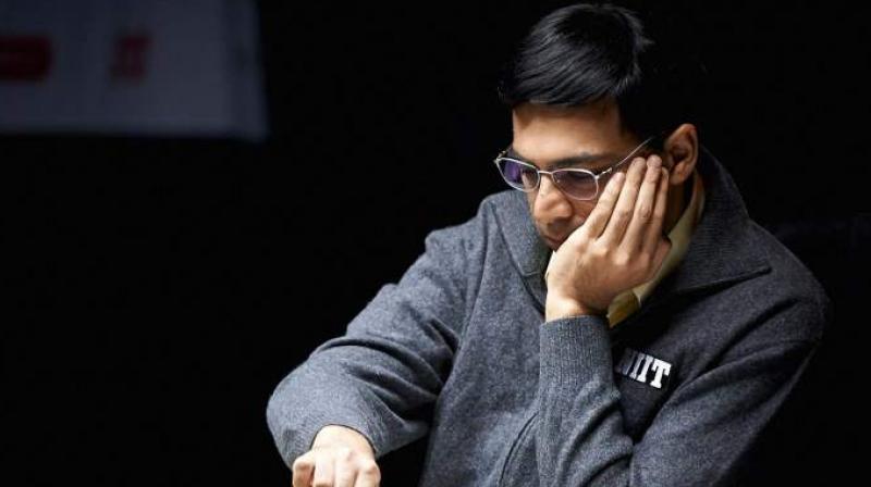 Vishwanathan Anand has been placed joint eighth