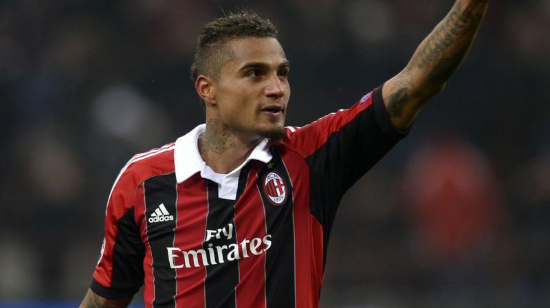 Kevin-Prince Boateng could feature in Sundays match at Freiburg on the opening weekend of the 2017/18 Bundeliga season.(Photo: AFP)