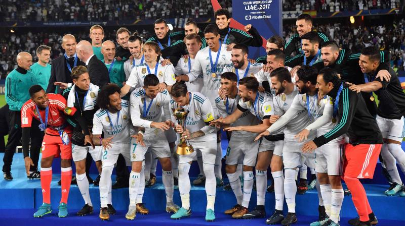 Ronaldo was once again Reals man for the big occasion as his strike went through the Gremio wall eight minutes after the break to ensure the European club champions were also crowned world champions for a fifth straight year. (Photo: AFP)