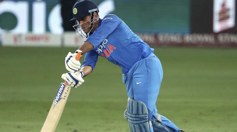 Dhoni has an unimpressive record in the seaming conditions of England where he is yet to score a century from 20 ODIs, and averages 38.06, a sharp drop from his career average of 50.61. (Photo: AP)