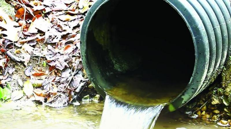 K. Sudha, a local resident, says,  The drains are completely choked because the GHMC has failed to clean them. Superficial work was carried out in May, which caused the problem to exacerbate.   (Representational image)