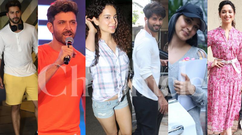 Spotted: Hrithik, Kangana, Shahid, Kiara, Varun step out in style