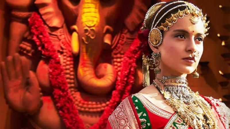 Kangana Ranaut in the still from her upcoming film Manikarnika: The Queen of Jhansi.