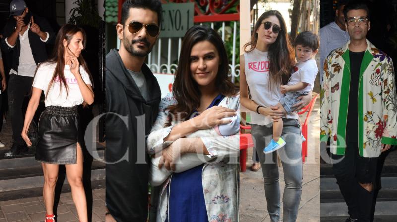 Malaika-Arjun, Neha-Angad with baby Mehr, Kareena and Taimur spotted