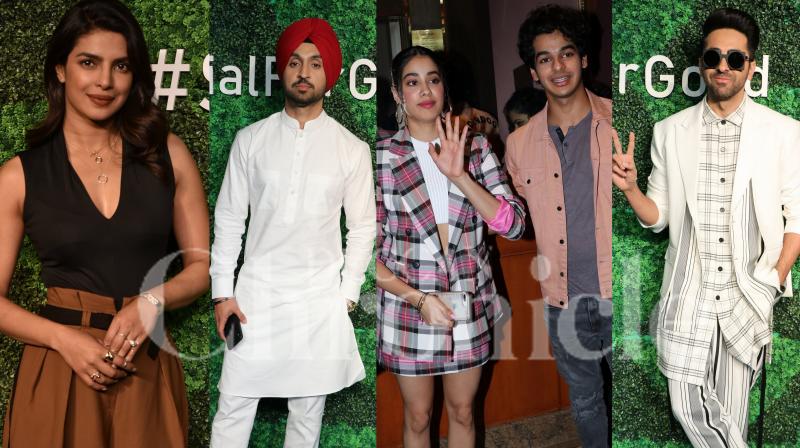 #SocialForGood: Priyanka, Janhvi, Ishaan, Ayushmann gather at the event