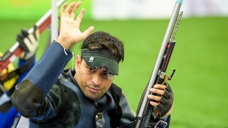 Sanjeev Rajput finished with a score of 420.6. (Photo: indiashooting.com)
