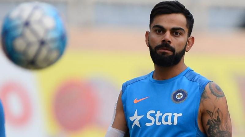 My good friend and Indian football captain posted (video) sometime back. I want to request everyone to watch Indian football team play. Anyone who loves any kind of sport, go and cheer the team at the stadium because they are working hard, Virat Kohli said on Twitter. (Photo: AFP)