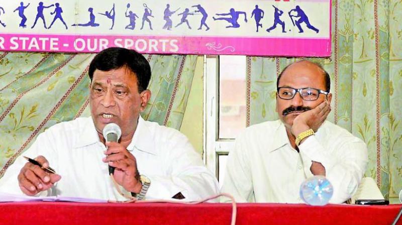 Sports Authority of Telangana State chairman A. Venkateshwar Reddy.