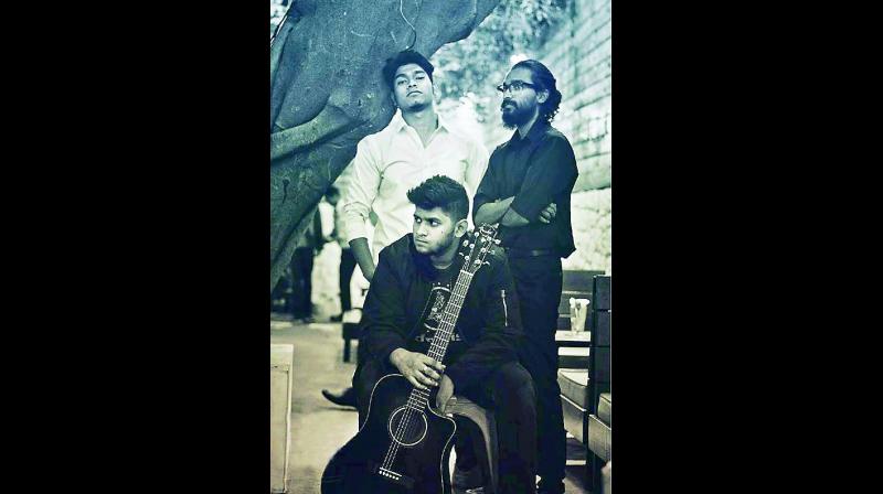One such band, born and brewed in the city, is Triad that has Remo Ashley on vocals, Chris Richard on the guitar and Bala Raj on the Cajon.