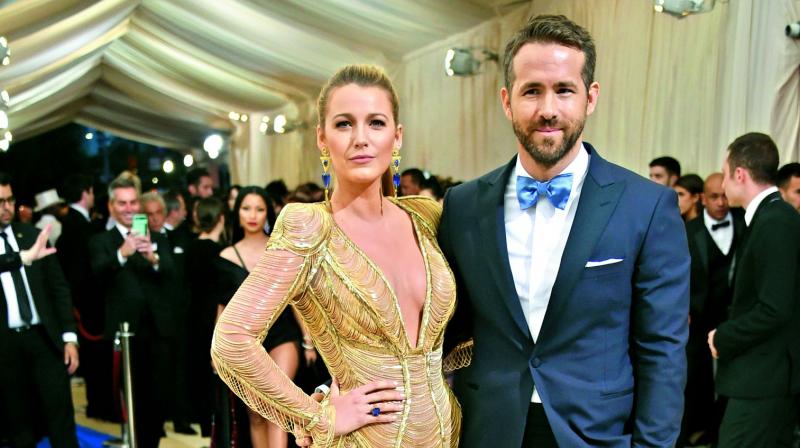 Ryan Reynolds with Blake Lively