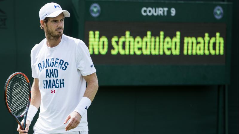 Murray, a three-time Canada winner, has not played competitively since a five-set loss to American Sam Querrey in a Wimbledon quarter-final last month. (Photo:AP)