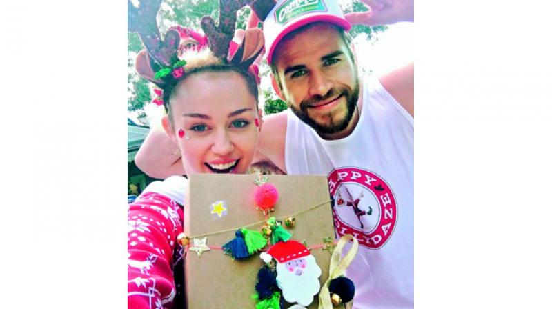 Miley Cyrus and Liam Hemsworth