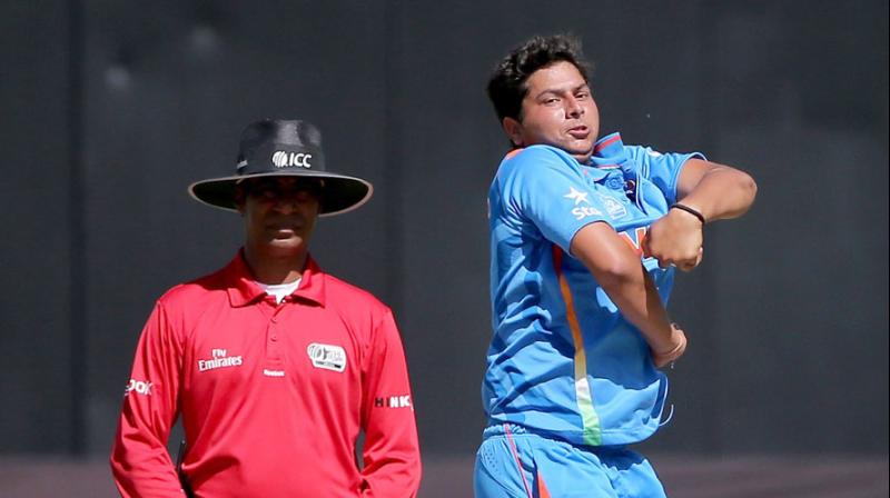 Kuldeep Yadav has been bamboozling batsmen on the domestic circuit for some time now, picking up 81 wickets from 22 First-Class matches. (Photo: ICC)