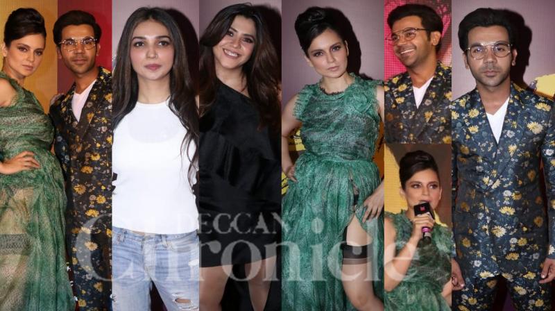 Wakhra song launch: Swagger Kangana alongside Rajkummar sets event on fire