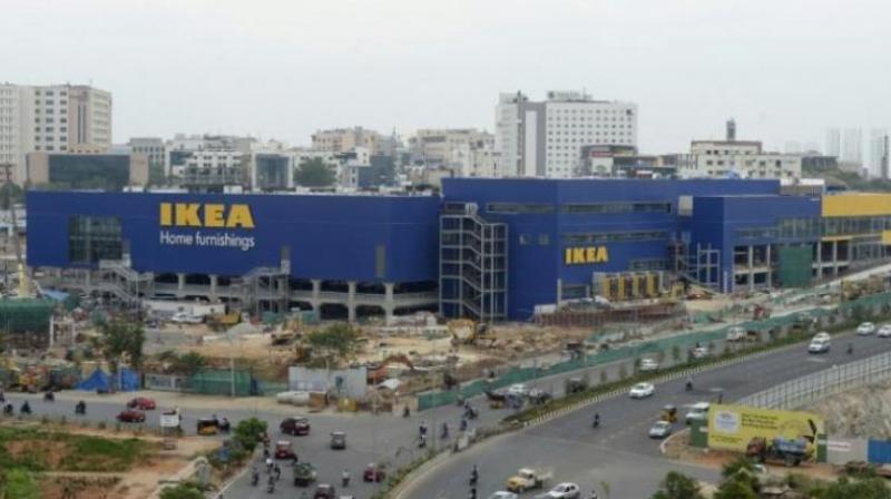 IKEA has already spent close to USD 750 million procuring Indian sites for 4 stores, including the massive, new 400,000-square-feet outlet in Hyderabad. (Photo: AFP)
