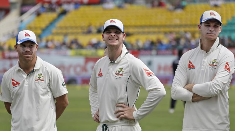 Australian Cricketers Association chief Alistair Nicholson has warned the players via email the showpiece Test series against England, due to begin in Brisbane on November 23, is under threat. (Photo: AP)