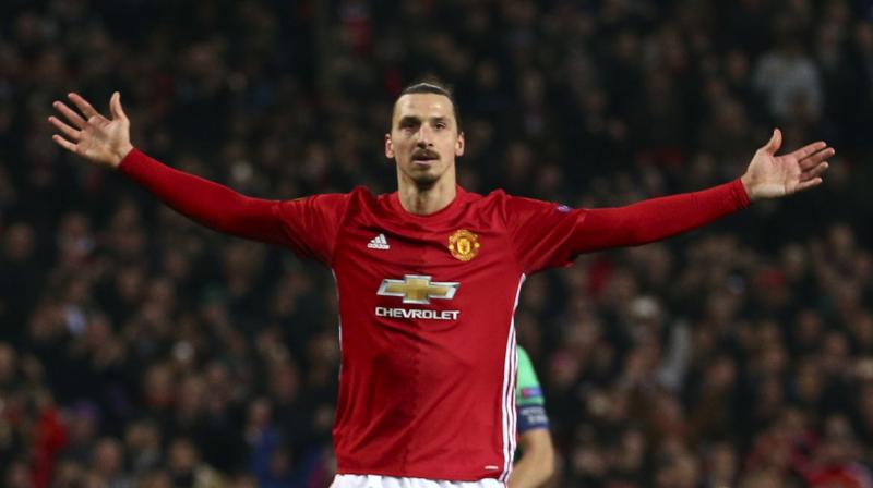 The ever so enigmatic Zlatan Ibrahimovic resumed his torment of Saint-Etienne with a hat-trick as Manchester United claimed a 3-0 victory. (Photo: AP)