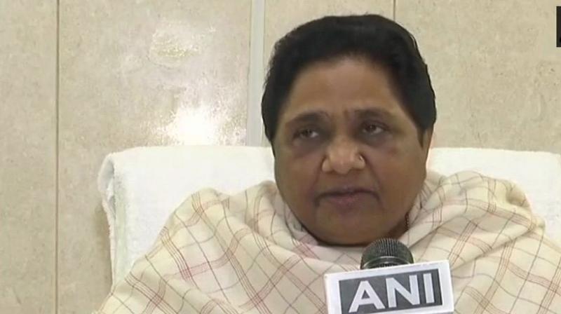 She also added that though BSP doesnt agree with many of Congresss policies but have agreed to support in Madhya Pradesh and if required they will extend support in Rajasthan. (Photo: ANI | Twitter)