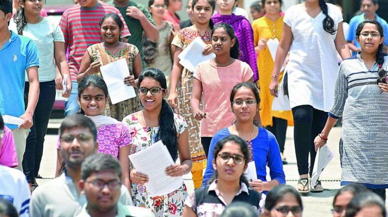 The results of the JEE Advanced declared by the Indian Institute of Technology (IIT) Kanpur on Sunday showed a drastic drop in the number of candidates who qualified (Photo: DC)