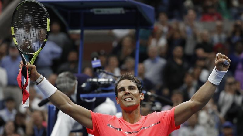 The top-seeded Nadal wrapped up the rout in just over 90 minutes against Russian teenager Andrey Rublev. (Photo: AP)