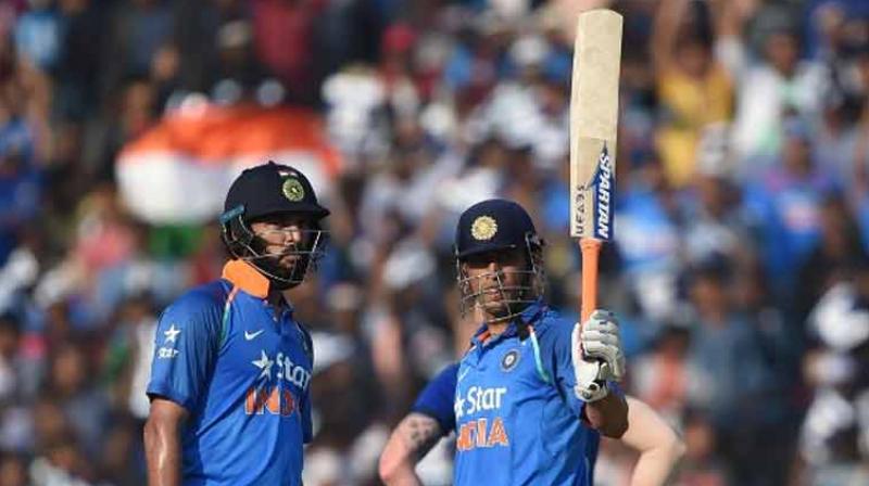 \It is a call that is got to be taken by the selectors and the management,\ Rahul Dravid told ESPNCricinfo when asked about future of Yuvraj Singh and MS Dhoni. (Photo: AFP)
