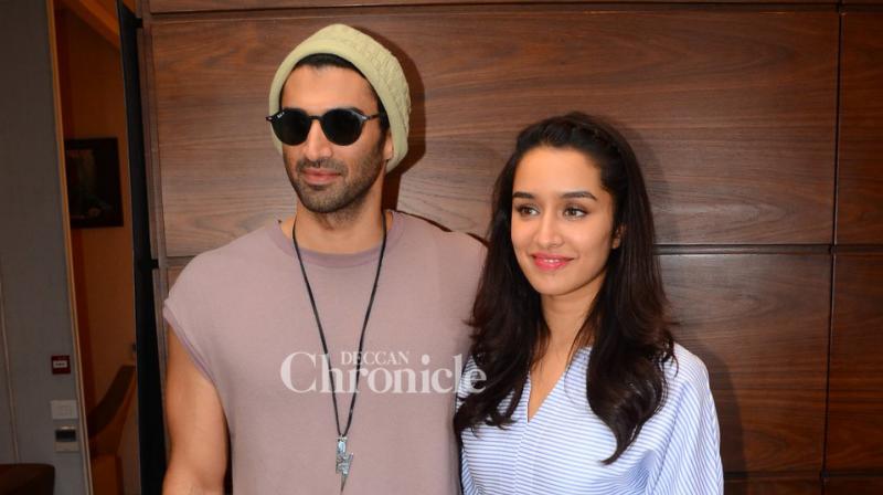 Shraddha, Aditya keep it casual while promoting OK Jaanu