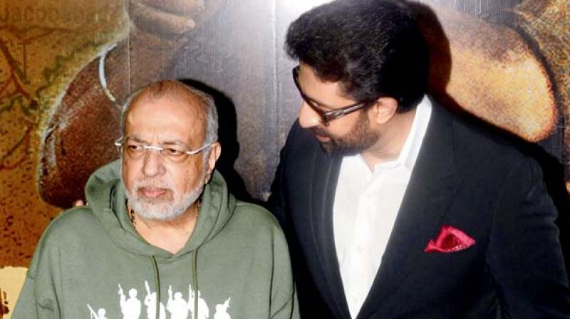 Abhishek Bachchan and JP Dutta.